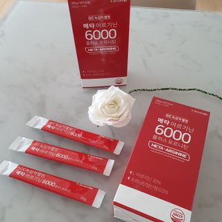 메타아르기닌 GC녹십자웰빙 메타 아르기닌 6000 플러스 오르니틴 — 5점을 준 리뷰어가 2022년 5월 올린 사용 사진