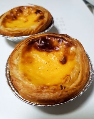 디앙뜨 포르투갈 에그타르트 오리지널 맛+패션후르츠+초콜릿타르트 맛 중 택1 — 5점을 준 리뷰어가 2021년 8월 올린 사용 사진
