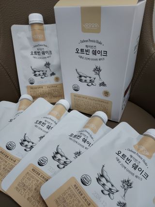 헤이빈즈 식사대용 식물성단백질 다이어트쉐이크 파우치 5일분 — 5점을 준 리뷰어가 2023년 3월 올린 사용 사진