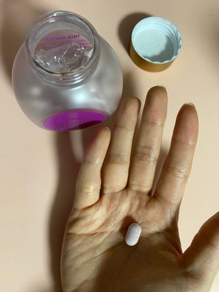 트루헬퍼 뒤태미녀 특급 락토페린 장용성 발효율피 1박스 2개월분 — 5점을 준 리뷰어가 2023년 2월 올린 사용 사진