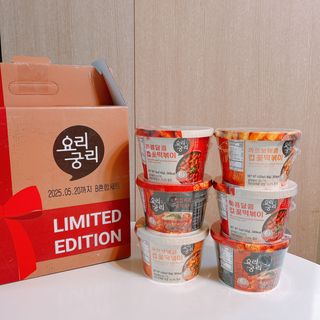 나우  [요리궁리] B타입 ( 매콤, 치즈, 매콤까르보 ) 꽃떡볶이 6개입 세트 — 5점을 준 리뷰어가 2025년 3월 올린 사용 사진