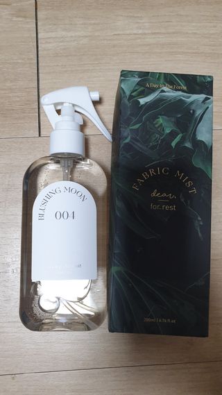 디어포레스트 숲속의 하루 패브릭미스트 (섬유향수/ 룸스프레이) 200ml — 4.5점을 준 리뷰어가 2022년 7월 올린 사용 사진