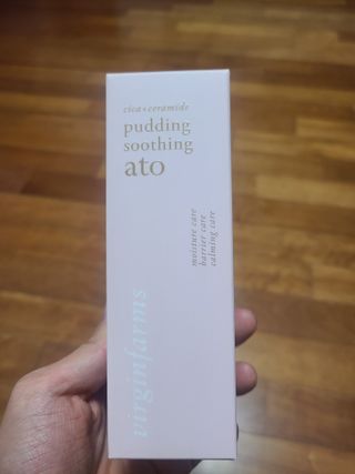 냉장고에 넣어요, 붉은 트러블 피부 다음날 진정되요 [버진팜스 푸딩수딩아토] — 5점을 준 리뷰어가 2021년 9월 올린 사용 사진