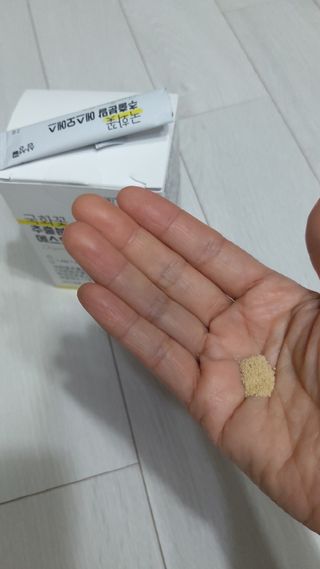 체인미 국화꽃 추출분말 에스오에스 곡류효소 과일채소 17종 혼합 분말 스틱 — 5점을 준 리뷰어가 2021년 11월 올린 사용 사진
