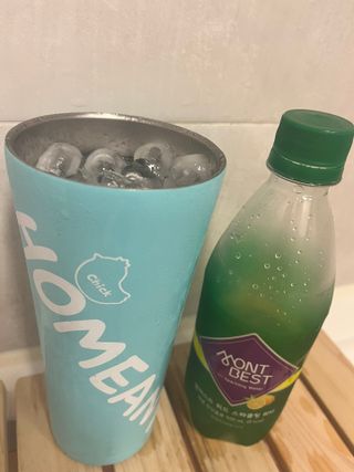 몽베스트 Montbest with Sparkling water Lemon OR Lime 20병(랜덤) — 4.5점을 준 리뷰어가 2023년 2월 올린 사용 사진
