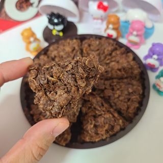 NISSIN 닛신 크리스피 초코 — 5점을 준 리뷰어가 2022년 12월 올린 사용 사진