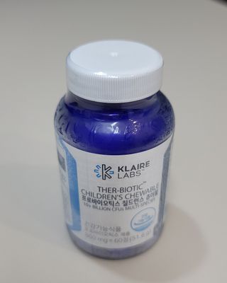 [Dr.PNT] 닥터피엔티 프로바이오틱스 칠드런스 츄어블 / 2개월분 — 4점을 준 리뷰어가 2023년 1월 올린 사용 사진