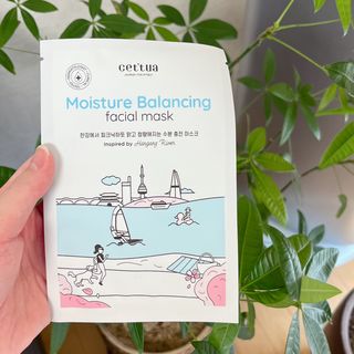 세뚜아(Cettua) [세뚜아] 모이스처 밸런싱 페이셜 마스크 Cettua Moisture Balancing Facial Mask 5매 — 5점을 준 리뷰어가 2024년 3월 올린 사용 사진