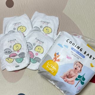 쿠잉 윙윙 풀커버 팬티기저귀 (L/XL/XXL) 1팩 — 5점을 준 리뷰어가 2023년 1월 올린 사용 사진