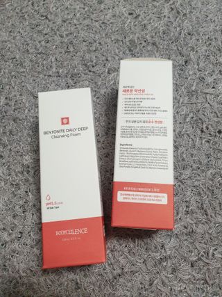 바디셀런스 벤토나이트 데일리 약산성 딥클렌징폼 120ml — 5점을 준 리뷰어가 2022년 1월 올린 사용 사진