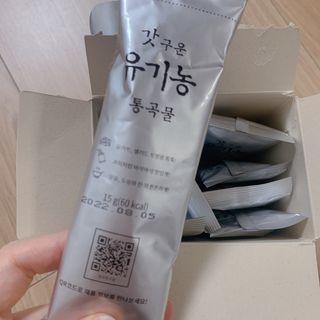 씨알푸드 유기농 쌀 시리얼 390g + 갓 구운 유기농 발아통곡물 150g — 4점을 준 리뷰어가 2021년 12월 올린 사용 사진