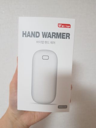 바이탭 핸드 워머 손난로 — 4점을 준 리뷰어가 2021년 1월 올린 사용 사진