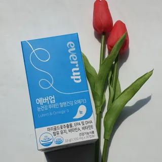 [몸엔용] 에버업 멀티비타민&미네랄, 눈건강 루테인 혈행건강 오메가3, 면역 프로바이오틱스 3종 택1 — 4점을 준 리뷰어가 2022년 4월 올린 사용 사진