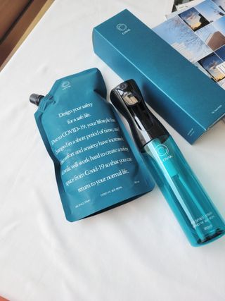 코박 스프레이 살균수  500ml 세트 — 5점을 준 리뷰어가 2022년 5월 올린 사용 사진