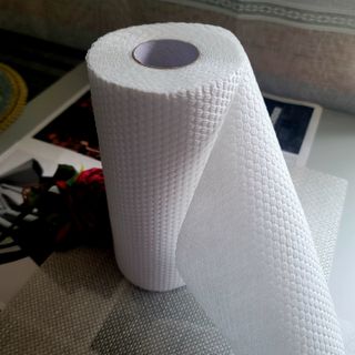 부직포나라 중금속유해물질ZERO 뜯어쓰는 주방 일회용수세미 60매 2매 — 5점을 준 리뷰어가 2022년 9월 올린 사용 사진
