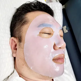 리브얼 | LIVALL 바이오셀룰로오스 마스크 레스트 앤 글로우 33ml  x 3개입 — 5점을 준 리뷰어가 2022년 6월 올린 사용 사진