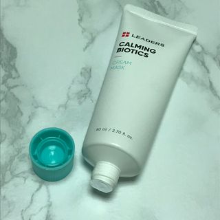 리더스코스메틱 리더스 카밍 바이오틱스 크림 마스크 — 5점을 준 리뷰어가 2021년 8월 올린 사용 사진