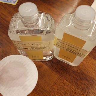 [녹산] 비건 대나무 밸런싱 수분 토너 + 비건 바이오 비타 에센스 — 5점을 준 리뷰어가 2022년 10월 올린 사용 사진
