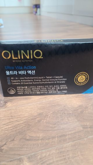 올리닉 울트라비타액션 — 5점을 준 리뷰어가 2021년 9월 올린 사용 사진