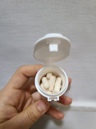 메이준뉴트리 메이준쎌 편안해질 여성유산균 — 5점을 준 리뷰어가 2021년 2월 올린 사용 사진