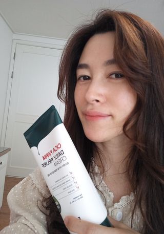 팜스테이  시카팜 데일리 릴리프 크림 — 5점을 준 리뷰어가 2022년 10월 올린 사용 사진