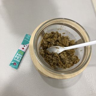 펫시랩 반려견용 액상 프리바이오틱스 아쿠아펫 — 5점을 준 리뷰어가 2021년 1월 올린 사용 사진