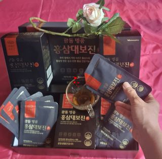 광동생활건강 광동 명품 홍삼대보진 50mL x 30포 — 5점을 준 리뷰어가 2023년 4월 올린 사용 사진