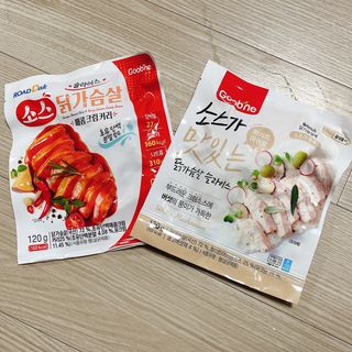 [로드몰] 초유단백 소스 닭가슴살 슬라이스 2종 — 4.5점을 준 리뷰어가 2021년 10월 올린 사용 사진