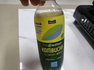 더그레잇티 콤부차 [매일유업] 더그레잇티 44kcal 콤부차 300ml *12개입 (오리지널 6개+베리리치 6개) — 5점을 준 리뷰어가 2023년 8월 올린 사용 사진