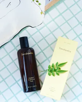 스킨큐어 산다화 비타민c 화이트닝 토너 150ml — 4점을 준 리뷰어가 2022년 2월 올린 사용 사진