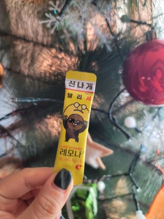 맛있는 비타민 습관 레모나 카카오프렌즈 에디션 — 5점을 준 리뷰어가 2021년 12월 올린 사용 사진