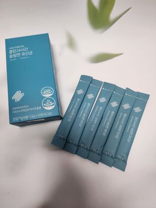 클린24시간 슬림앤유산균 1박스 (3.5g X 15포) — 4점을 준 리뷰어가 2022년 12월 올린 사용 사진