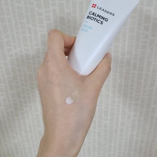 리더스코스메틱 리더스 카밍 바이오틱스 크림 마스크 — 5점을 준 리뷰어가 2021년 3월 올린 사용 사진