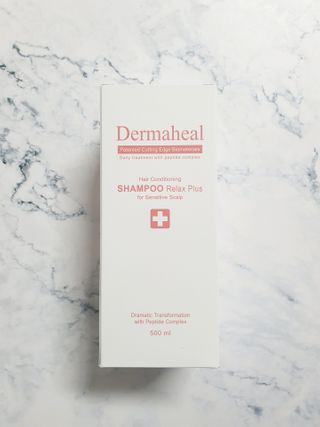더마힐 헤어 컨디셔닝 샴푸 릴렉스 500ml — 5점을 준 리뷰어가 2021년 3월 올린 사용 사진