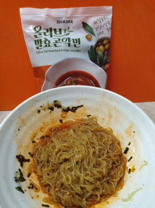 클린24시간 올리브 발효곤약면 찰비빔면 1세트-(3봉) — 5점을 준 리뷰어가 2024년 4월 올린 사용 사진