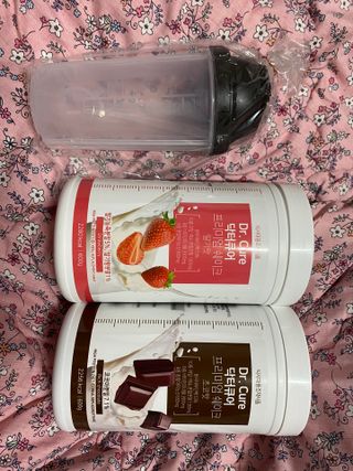 뉴트리션팩토리 닥터큐어 프리미엄쉐이크 다이어트쉐이크 — 5점을 준 리뷰어가 2021년 10월 올린 사용 사진