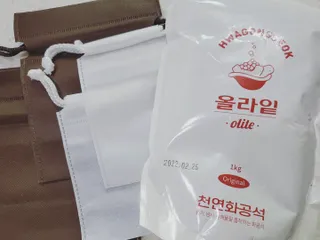 올라잍 천연화공석 — 5점을 준 리뷰어가 2022년 5월 올린 사용 사진