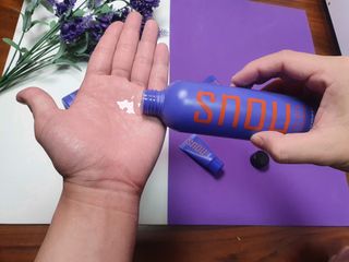 자민경 스노우포맨 클럽 허그 스페셜 세트 — 5점을 준 리뷰어가 2021년 1월 올린 사용 사진