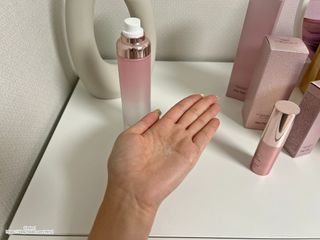 리엔케이 핑크 볼륨 래디언스 컬러크림 스페셜 에디션 3종 — 5점을 준 리뷰어가 2022년 10월 올린 사용 사진