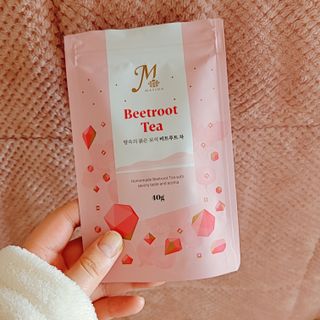 마시다 매혹적인 붉은 빛이 입안 가득히, 비트루트차 — 4점을 준 리뷰어가 2021년 5월 올린 사용 사진