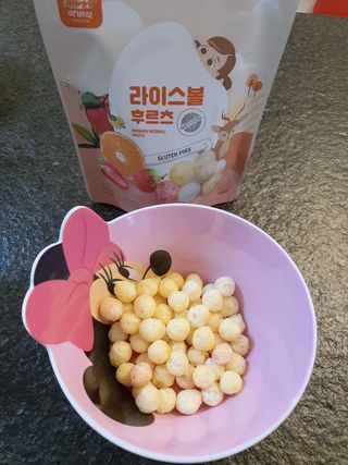 아비삭라이스볼 3종 /딸기,후르츠,단호박 — 5점을 준 리뷰어가 2021년 5월 올린 사용 사진