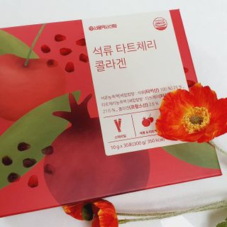 서울약사신협_석류 타트체리 콜라겐_10g x 30포 — 5점을 준 리뷰어가 2021년 7월 올린 사용 사진