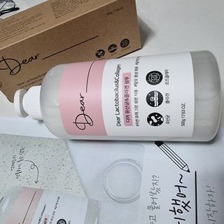 디어 유산균 앤 콜라겐 샴푸 — 5점을 준 리뷰어가 2021년 2월 올린 사용 사진