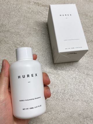 [HUREX] 휴렉스 볼류마이징 탈모완화 기능성 샴푸 150ml x 2개 — 5점을 준 리뷰어가 2021년 9월 올린 사용 사진