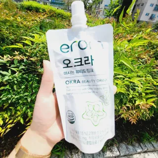 [이롬] 오크라 마시는 뷰티드링크 100mL x 20입 — 5점을 준 리뷰어가 2022년 7월 올린 사용 사진