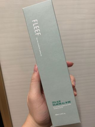플리프 시카-알로에 밸런싱 올인원 200ml — 5점을 준 리뷰어가 2020년 12월 올린 사용 사진