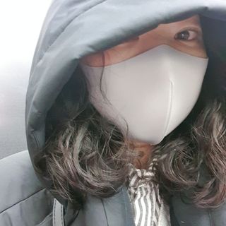 [에이블밤부] 리퓨어 쿠퍼 마스크 10color — 3점을 준 리뷰어가 2021년 2월 올린 사용 사진