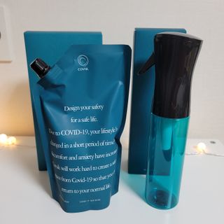 코박 스프레이 살균수  500ml 세트 — 4점을 준 리뷰어가 2022년 6월 올린 사용 사진