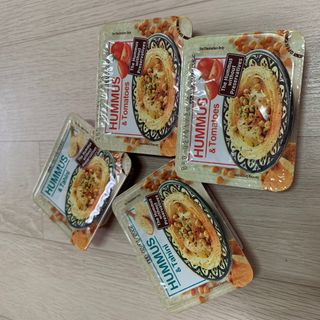 [유픽]간편하게 즐기는 고단백 상온보관 후무스 2종, 총 4개 토마토맛/타히니맛[올리브맛 제외] — 5점을 준 리뷰어가 2021년 2월 올린 사용 사진