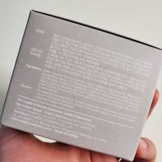리더스코스메틱 리더스 밀크 스폰지 마스크 — 5점을 준 리뷰어가 2021년 1월 올린 사용 사진